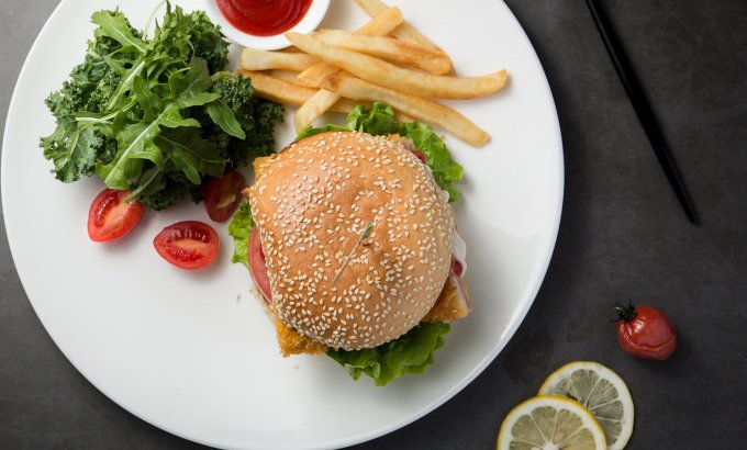 Chicken burger
